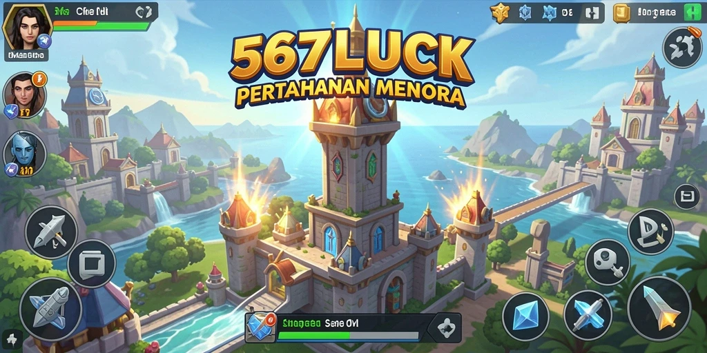 Tampilan gameplay 567LUCK yang menegangkan dalam melawan musuh.