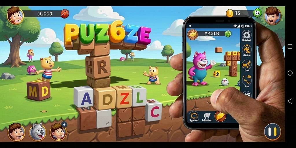 Tangkapan layar gameplay API66 menunjukkan teka-teki yang menantang dan menarik.
