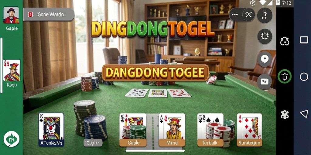 Tampilan gameplay menegangkan dalam DINGDONGTOGEL yang mengasyikkan.