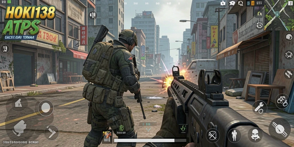 Screenshot gameplay HOKI138 yang penuh aksi dan strategi.