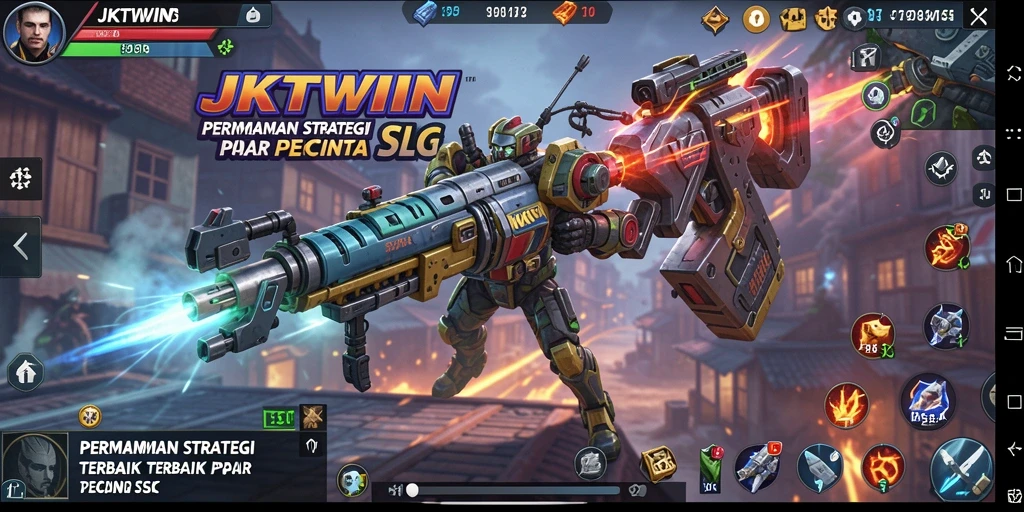 Tampilan gameplay JKTWIN yang menarik dan mendebarkan.