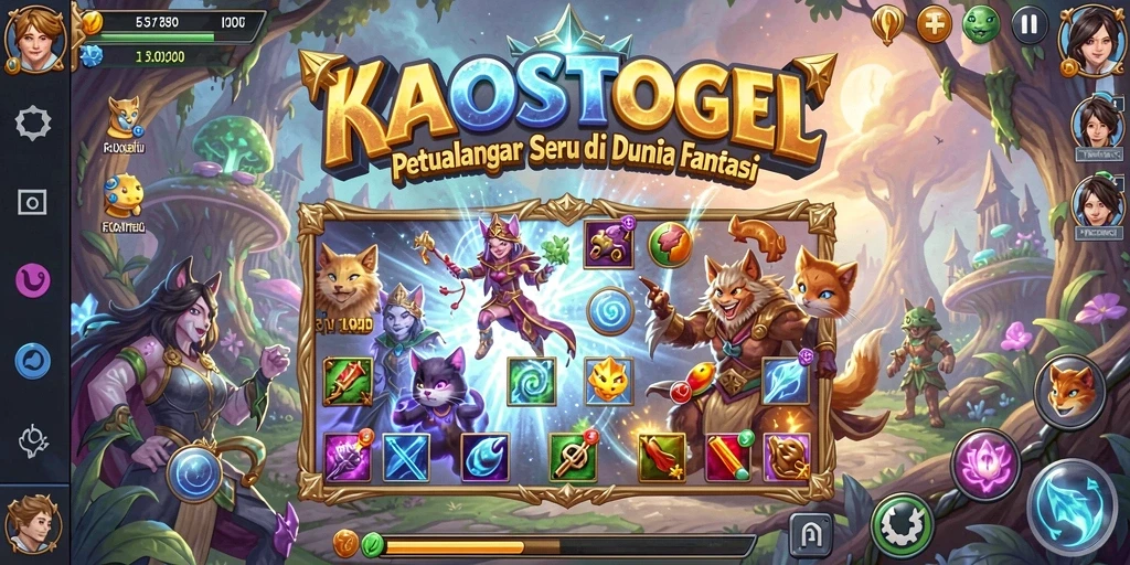 Tampilan menarik dari gameplay KAOSTOGEL dalam dunia petualangan.