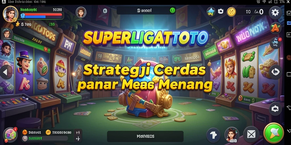 Gameplay menarik dan penuh strategi di SUPERLIGATOTO.