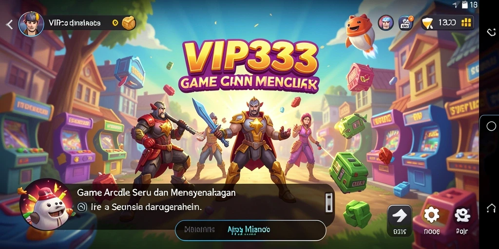 Screenshot gameplay VIP333 dengan tantangan seru.